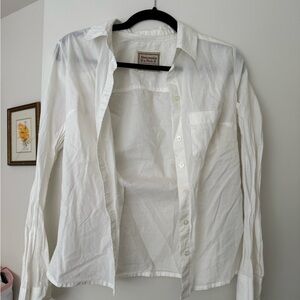 Abercrombie & Fitch Crisp White Shirt